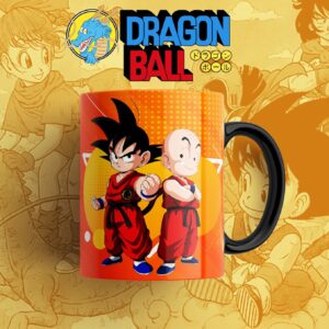 Taza de Dragon Ball Goku y Krillin