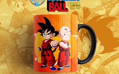 Taza de Dragon Ball Goku y Krillin