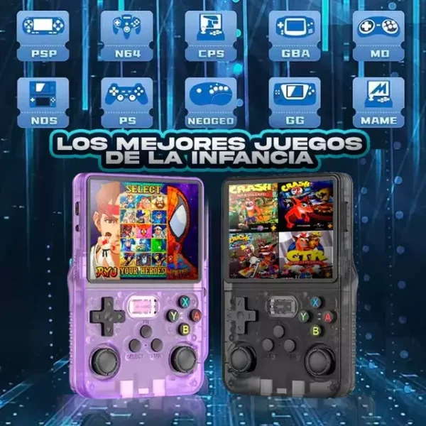 Consola Retro Portátil HD – 15.000 Juegos + Emuladores - Image 2