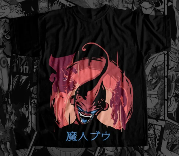 Remera Sublimada Anime - Majin Buu Evil (Dragon Ball Z)