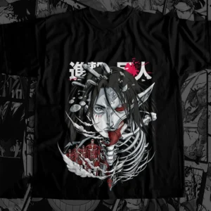 Remera Sublimada Anime – Eren Yeager (Attack on Titan)